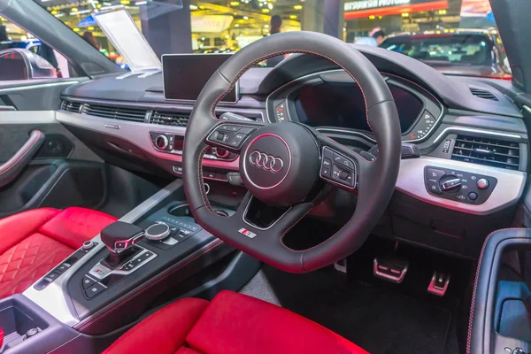 Singapore Gennaio 2019 Volante Audi Cabriolet Salone Singapore — Foto Stock