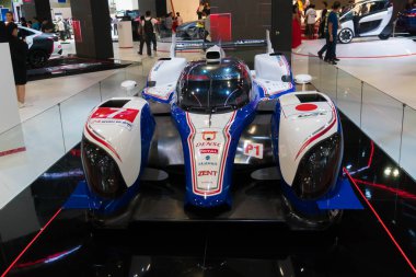 Kuala Lumpur, Malezya - 23 Kasım 2018: Toyota Ts050 Hybrid, Kuala Lumpur Otomobil Fuarı