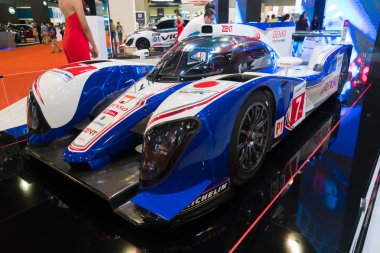 Kuala Lumpur, Malezya - 23 Kasım 2018: Toyota Ts050 Hybrid, Kuala Lumpur Otomobil Fuarı