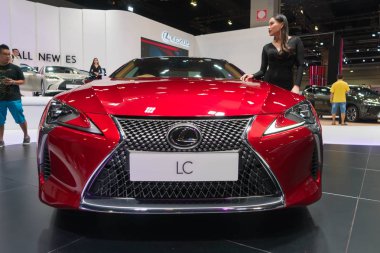 KUALA LUMPUR, MALAYSIA - NOVEMBER 23, 2018: Lexus LC500 at Kuala Lumpur Motor Show