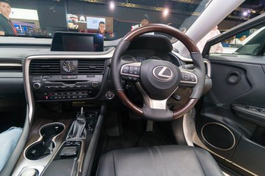 Kuala Lumpur, Malezya - 23 Kasım 2018: İç--dan Lexus Rx300 özel baskı Kuala Lumpur Motor Show'da