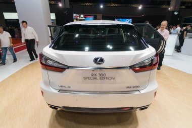 KUALA LUMPUR, MALAYSIA - NOVEMBER 23, 2018: Lexus RX300 Special Edition at Kuala Lumpur Motor Show