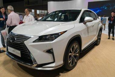KUALA LUMPUR, MALAYSIA - NOVEMBER 23, 2018: Lexus RX300 Special Edition at Kuala Lumpur Motor Show