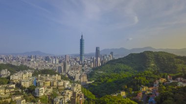 Taipei City Bulutlu gün, Drone kullanılarak alınan