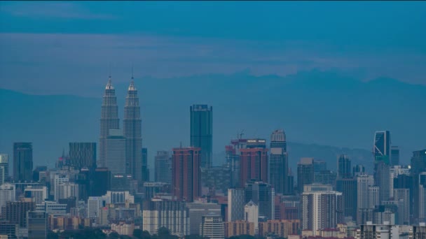 Kuala Lumpur Malaysia Juni 2019 Zeitraffer Aufnahmen Der Wunderschönen Stadt — Stockvideo