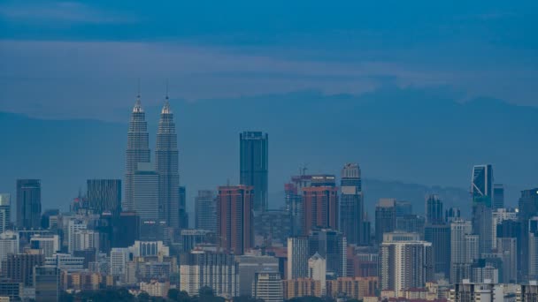 Kuala Lumpur Malaysia Juni 2019 Zeitraffer Aufnahmen Der Wunderschönen Stadt — Stockvideo