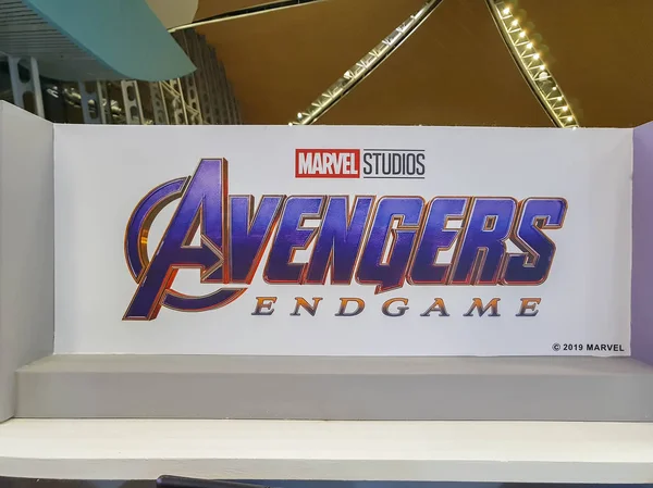 KUALA LUMPUR, MALAYSIA - 6 de maio de 2019: Avengers Endgame filme estrada promoção turnê em Kuala Lumpur, Malásia — Fotografia de Stock