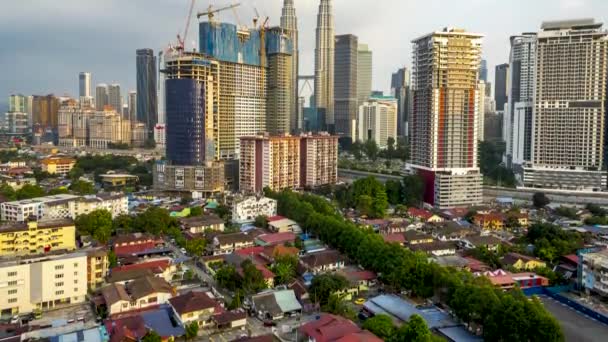 Timelapsbilder Vacker Moské Putrajaya Malaysia — Stockvideo