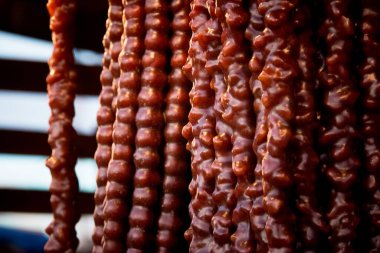 Lezzetli oryantal halk tatlıları Kilise kilisesinde