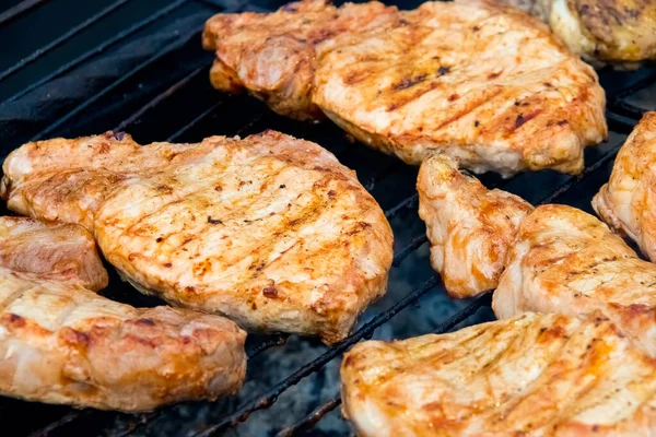 juicy grilled cuts of meat