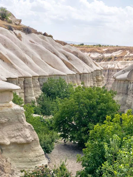 Gün batımında Kapadokya dağları