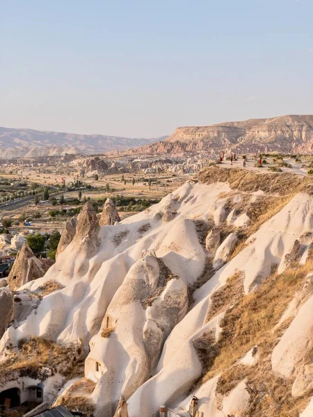 Las montañas de Capadocia al atardecer —  Fotos de Stock