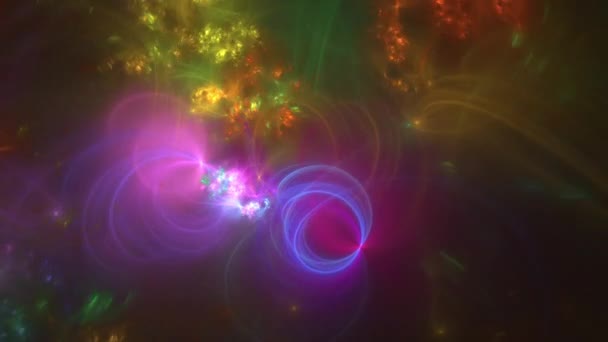 至福の粒子の抽象的な背景 — ストック動画