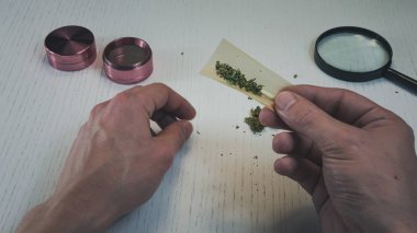 Hazırlanması ve haddeleme esrar esrar ortak