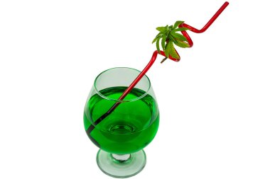 Esrar kokteylkavramı, thc veya cbd içeren içecek