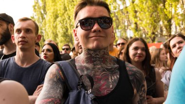 05.16.2019 - Kiyv, Ukrayna: Dövme festivali. Ta ile Millennials