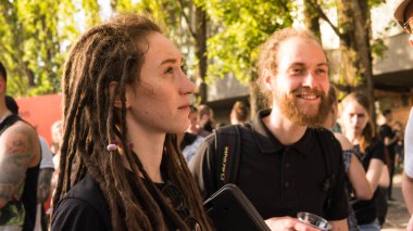 05.16.2019 - Kiyv, Ukrayna: Dövme festivali. Ta ile Millennials