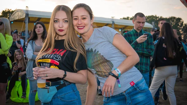 Kyiv, Ukraine - 07.13.2019: Atlas Weekend music festival outdoor — Stock Photo, Image
