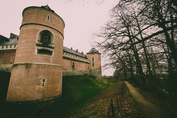 Gaasbeek Castle Today National Museum Located Municipality Lennik Province Flemish — Stock Photo, Image