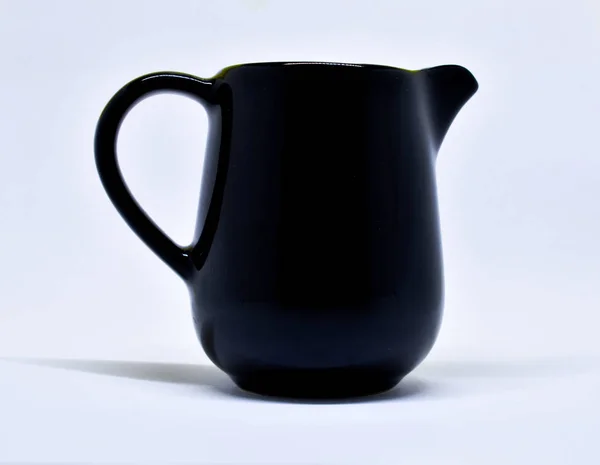 Keramik Milchkanne Einzeln — Stockfoto