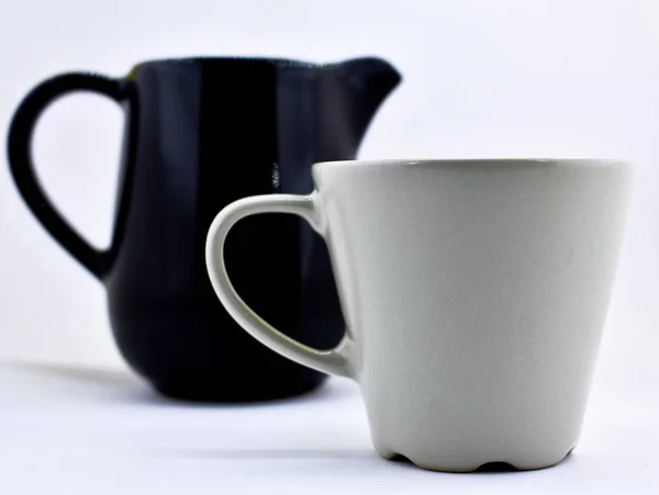 Ceramic Pot Mug — Stock Photo, Image