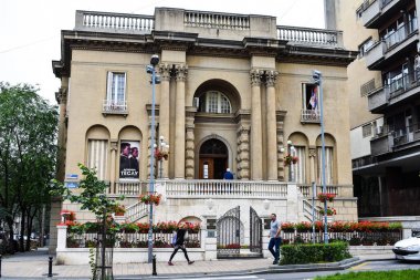 Belgrad / Sırbistan - 08 08 2019 : Nicola Tesla müzesi
