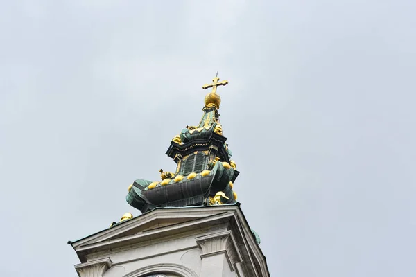 Igreja Símbolo Cruz Igrejas Sérvia — Fotografia de Stock