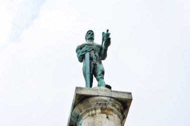 Belgrad / Sırbistan-06 05 2019: Galip Heykeli