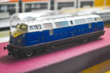 Belgrad / Sırbistan - 07 06 2019 : Belgrad Demiryolu Müzesi