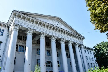 Lviv / Ukrayna - 08 08 2019 : veterinerlik ve biyoteknoloji lviv ulusal stepan gzhytsky üniversitesi