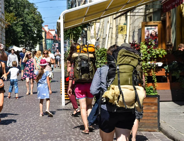 Львов Украина 2019 Львовский Рынок Рынок — стоковое фото