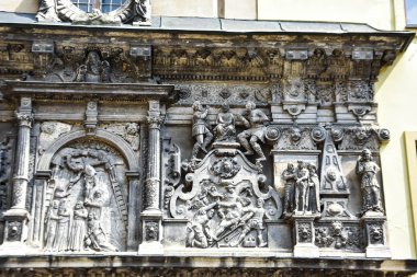 Lviv / ukrayna - 08 20 2019 : Boim Ailesi Şapeli