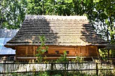 Lviv / Ukrayna - 08 09 2019Halk Mimarisi ve Yaşam Müzesi