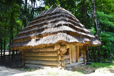 Lviv / Ukrayna - 08 09 2019Halk Mimarisi ve Yaşam Müzesi