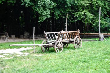 Lviv / Ukrayna - 08 09 2019Halk Mimarisi ve Yaşam Müzesi