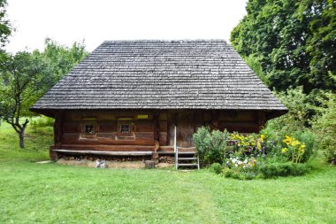 Lviv / Ukrayna - 08 09 2019Halk Mimarisi ve Yaşam Müzesi