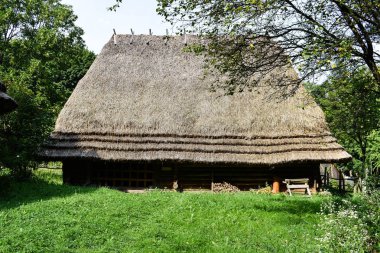 Lviv / Ukrayna - 08 09 2019Halk Mimarisi ve Yaşam Müzesi