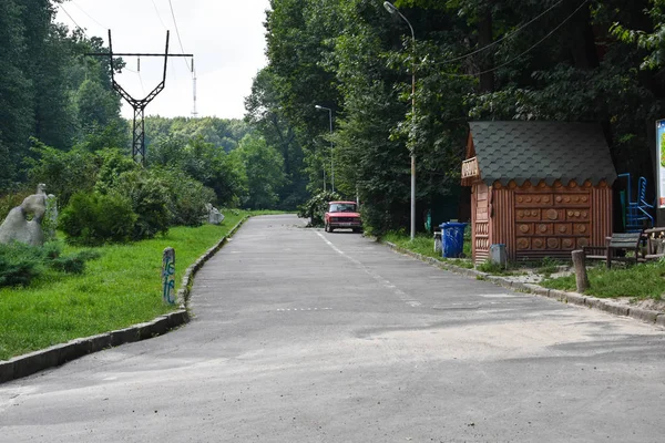 Lviv / Ukrayna - 08 09 2019Halk Mimarisi ve Yaşam Müzesi