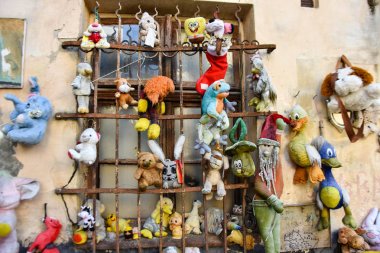 Lviv / Ukrayna - 08 08 2019 : Kayıp Oyuncaklar Yard - Lviv