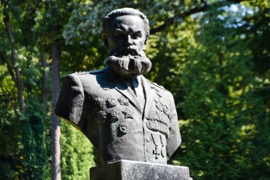 Lviv / Ukrayna - 08 08 2019 : Lviv Lychakiv Mezarlığı