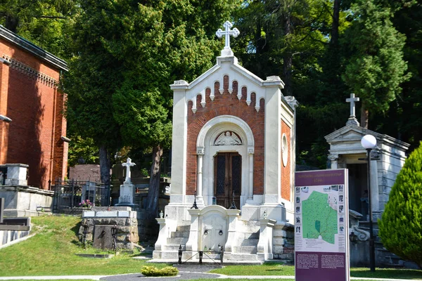 Lviv Ukrajna 2019 Lviv Lychakiv Temetője — Stock Fotó