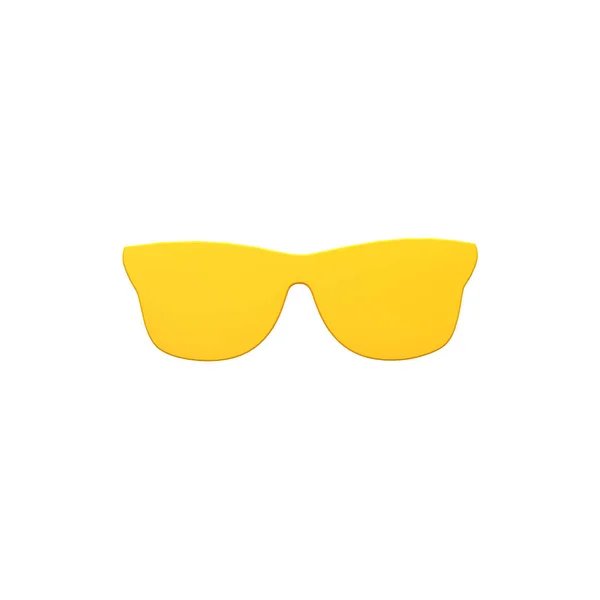 Sunglasses Volumetric Render Image Icon — Stock Photo, Image