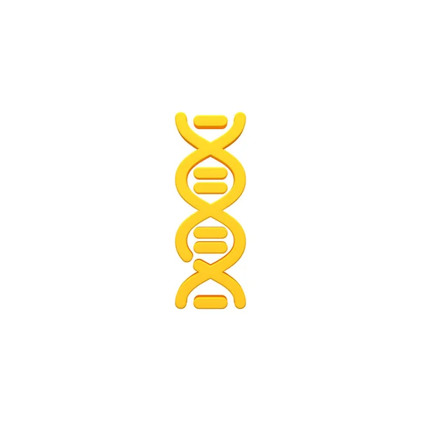 Dna Volumetric Render Image Icon — Stock Photo, Image