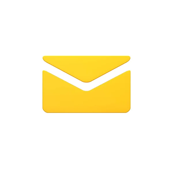 Envelope Message Volumetric Render Image Icon — Stock Photo, Image
