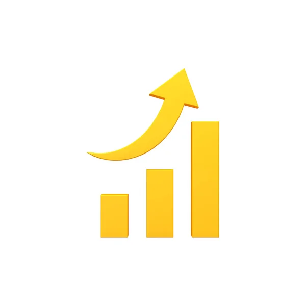 İlerleme hacimsel 3d render görüntü simgesi