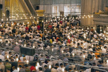 Sultanahmed Cami - Sultanahmet Camii istanbul Türkiye'de dua Müslümanlar