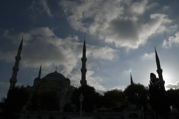 Sultanahmed Cami Blaue Moschee Istanbul Türkei — Stockfoto