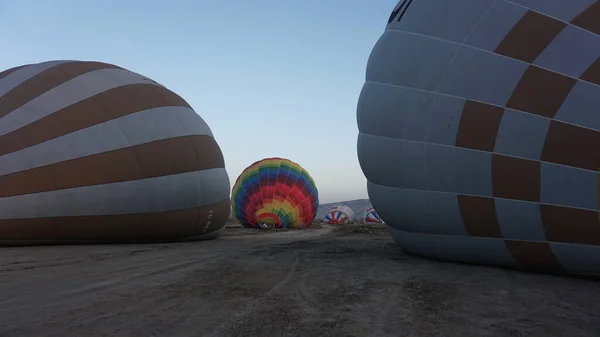 Viajar Globo Salida Del Sol Capadocia — Foto de Stock