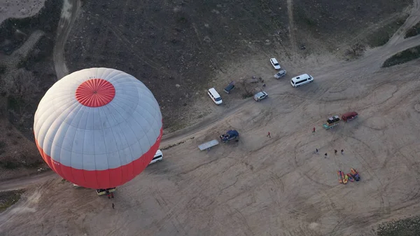 Viajar Globo Salida Del Sol Capadocia — Foto de Stock