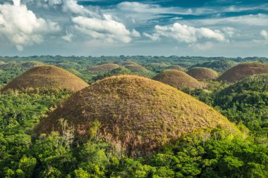 çikolata hills, bohol Adası, Filipinler